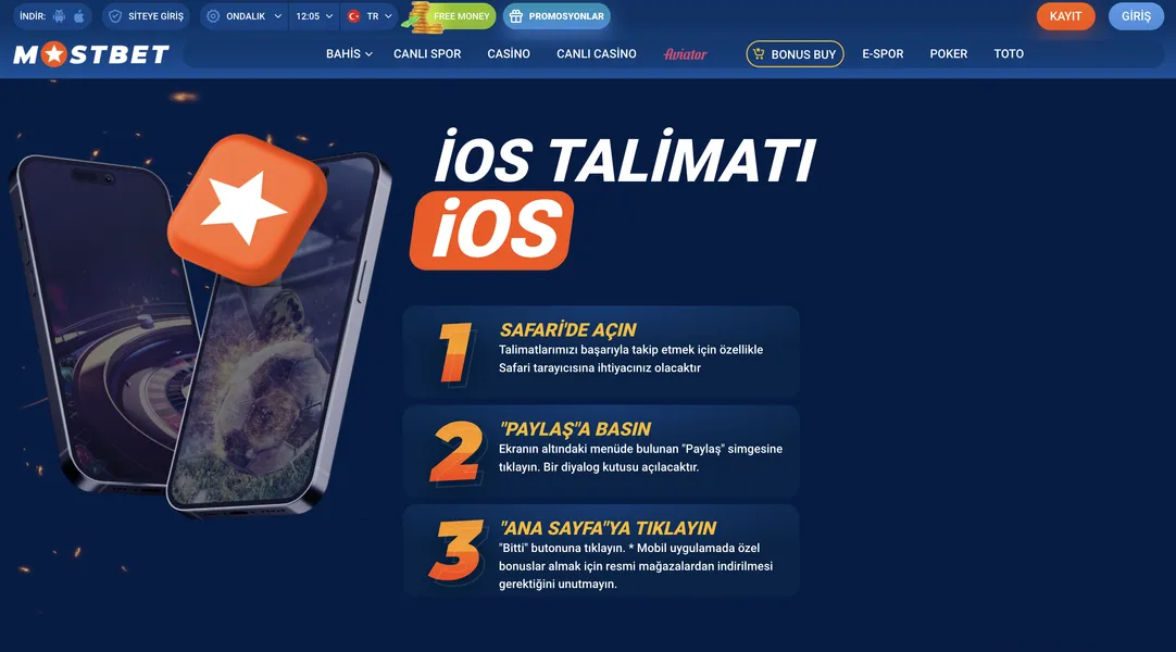 Mostbet Giriş Mobil Cihazlarda